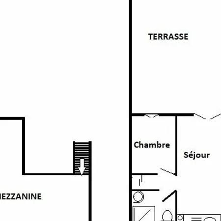 Villa T2 Mezzanine, Clim, Parking, 6 Pers., Proche - Fr-1-81-445 *